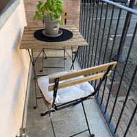 Tavolino da esterno con 2 sedie
