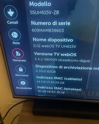 Tv led LG 55”