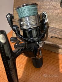 Shimano Catana 2500 RC con Trecciato Verde