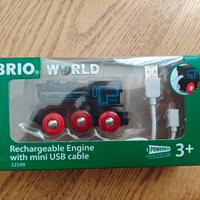 Trenino Locomotiva Brio ricaricabile 