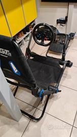 Logitech G29 + Cockpit Next Level Racing F-GT Lite