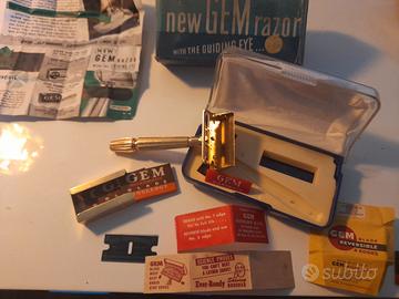 confezione rasoio vintage stock 50pz