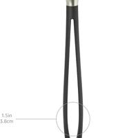 Porta asciugamani di carta - 34 cm, Nero