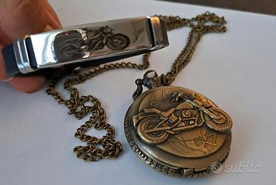 orologio da taschino e bracciale