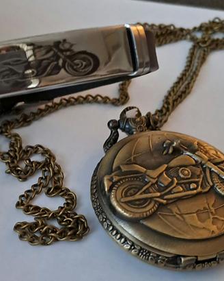 orologio da taschino e bracciale