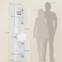 mobile da bagno, mobile porta oggetti 