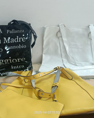 3Borse a tracolla "Pink Sugar-Zara- Isola Bella"