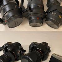 Macchine fotografiche e obbiettivi