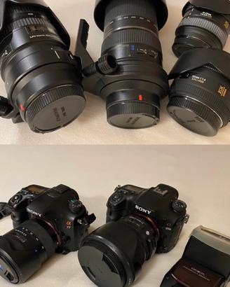 Macchine fotografiche e obbiettivi