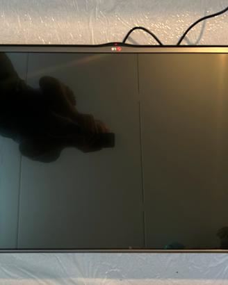TV LG 42" Full HD con staffa a parete reclinabile