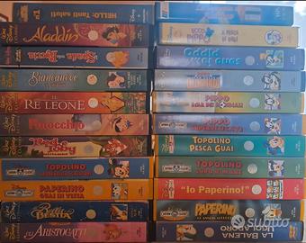 LOTTO VHS WALT DISNEY
