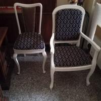 Coppia di Poltrone per camera da letto