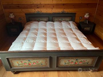 Set Camera da Letto Tirolese Dipinto a Mano