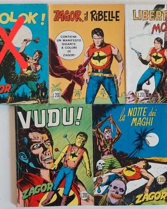 Fumetti Zagor Zenith da 200 lire
