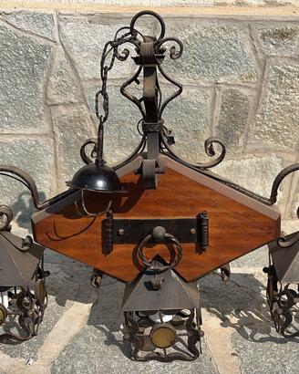 lampadario vintage