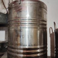 fusto acciaio inox 50 lt