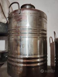 fusto acciaio inox 50 lt