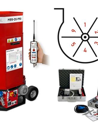Macchina insufflagio X-FLOC Minifant M99 DS PRO