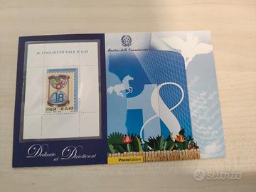 francobollo dedicato ai 18enni