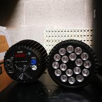 Shehds Par led 18x12 rgbw flat in alluminio