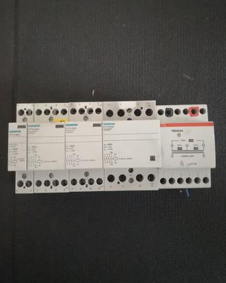 Lotto Teleruttori Siemens +TRAFO 24 V
