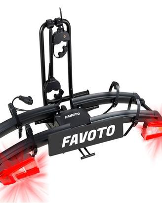 PORTABICI per gancio traino