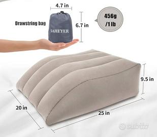 Cuscino gonfiabile per schiena  gambe