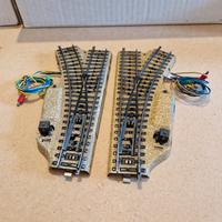 Marklin H0 Coppia Di Scambi Elettrici Dritti M 511