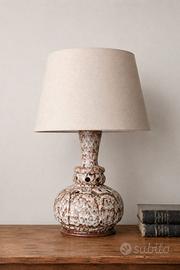 Abatjour | Lampada da Tavolo Vintage Smaltata '60