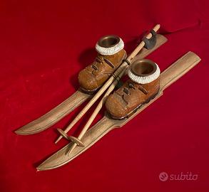 Portacandele vintage montagna