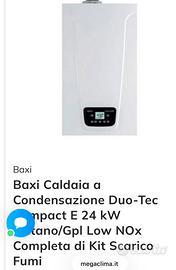 Caldaia baxi condensazione