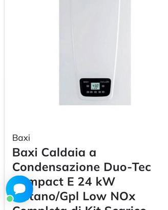 Caldaia baxi condensazione