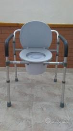Sedia wc per anziani