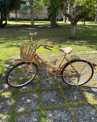 Bicicletta donna bambu