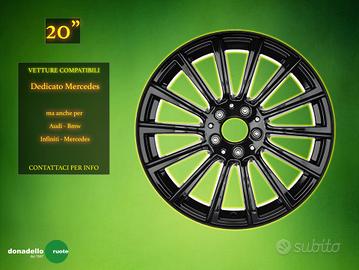 Cerchi in Lega 20" Mercedes - Black