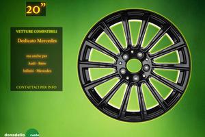 Cerchi in Lega 20" Mercedes - Black