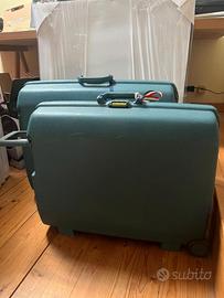 Coppia di valigie Samsonite vintage