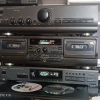 Technics HiFi Amplificatore/Piastra Cass.LettoreCd