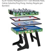 Marca: hj 3,6☆☆☆☆(26) hj JH Tavolo Multigioco 4 in