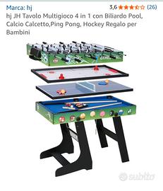 Marca: hj 3,6☆☆☆☆(26) hj JH Tavolo Multigioco 4 in