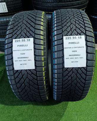 2 GOMME 225 55 18 PIRELLI 100% RIF2755