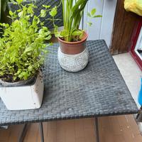 Tavolino da balcone + 2 sedie