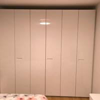 Armadio 6 ante bianco lucido