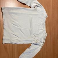 Maglia donna bianca, manica 3/4