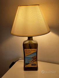 Lampada artigianale con bottiglia originale Vecchi
