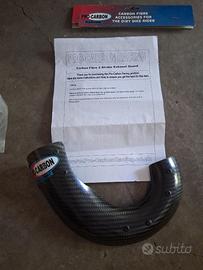 PROTEZIONE MARMITTA CARBONIO HONDA CR 125
