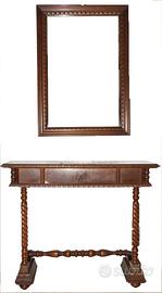 Specchio più tavolino da ingresso