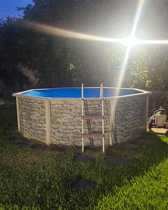 Piscina acciaio 