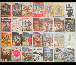 Lotto giochi Wii - ampia collezione 