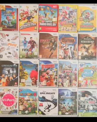 Lotto giochi Wii - ampia collezione 